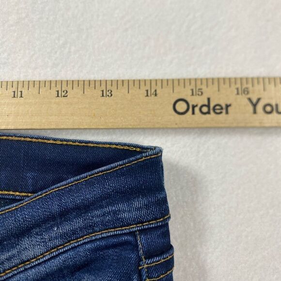 HUDSON Womens Krista Super Skinny Crop Jeans SIZE 26 Made in USA  Medium Wash - Picture 11 of 12
